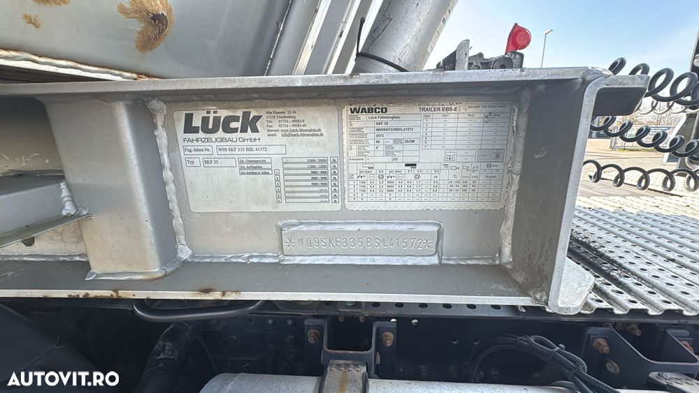 Schmitz Cargobull Lueck SKF 35  - 50 mc Semiremorca basculabila deseuri/fier/schrott, TOP!!! - 3