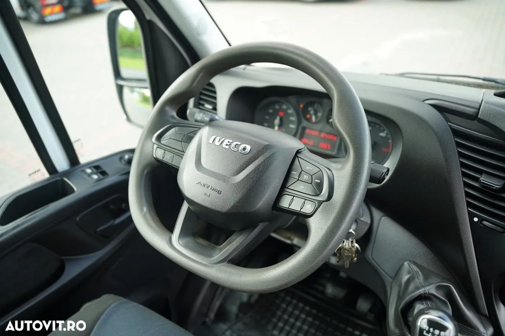 Iveco DAILY 35-140 / BASCULATOR DIN OȚEL + HDS HMF HYFA / CAPACITATE MAXIMĂ DE RIDICARE 430 KG / EXTENSIE MAXIMĂ 2 M / DUBLU / EURO 6 - 28