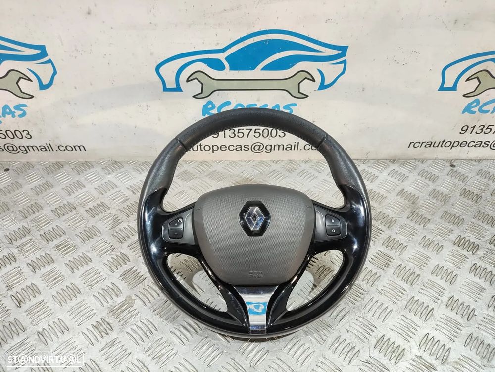 Volante Completo em Pele Multifunções Renault Clio IV 4 - 13