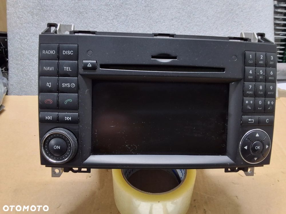 MERCEDES B-KLASA W245 A-KLASA W169 RADIONAWIGACJA KOMAND A1698704994 - 3