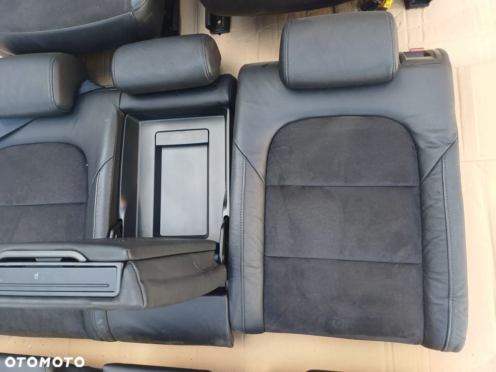 Fotele Skoda Superb 2 skóra alkantara grzane z pamieciami Kombi Europa - 8