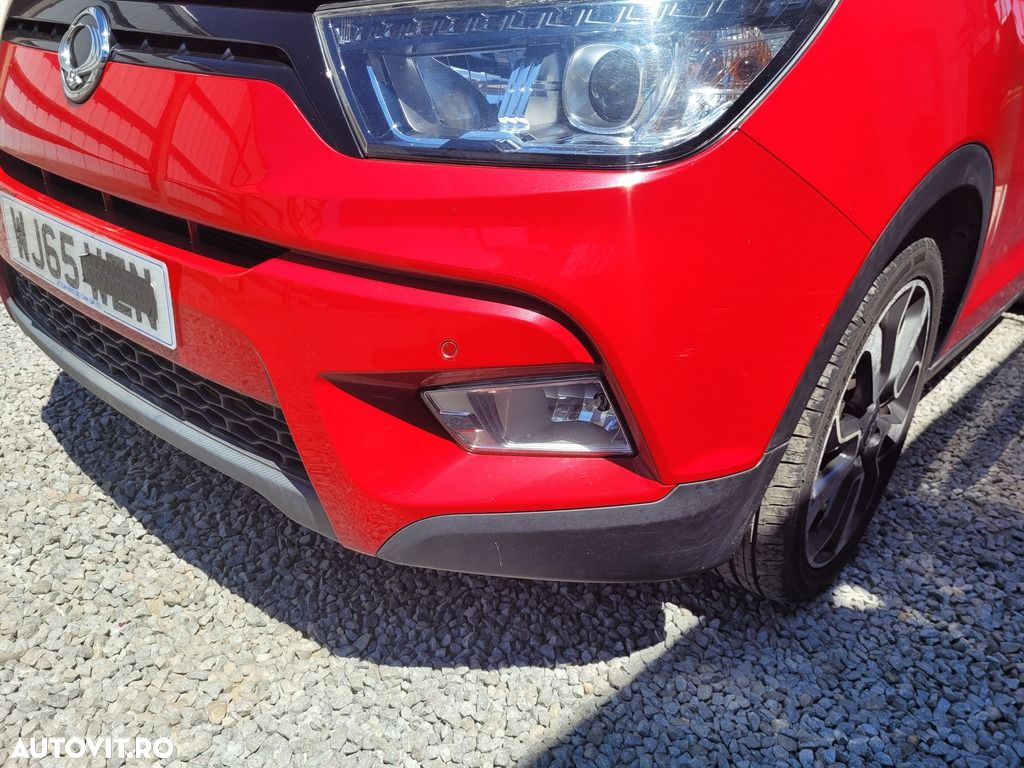 Bara fata SsangYong Tivoli - Flaming Red Pear RAM (1290) model fara spalatoare far - 3