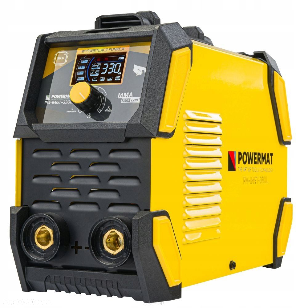 SPAWARKA INWERTOROWA INWERTEROWA LCD MMA PULSE TIG-LIFT 330A IGBT 6,7 kVA - 2