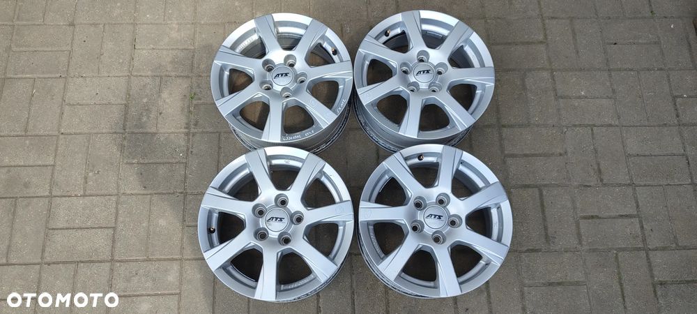 FELGI ALUMNIOWE ATS 5x112 6.5Jx15 CALI ET45 fi 57,1 VW GOLF V VI JETTA TOURAN CADDY A38P SKODA OCTAVIA SEAT LEON II TOLEDO ALTEA KOMPLET 4 SZTUKI - 1