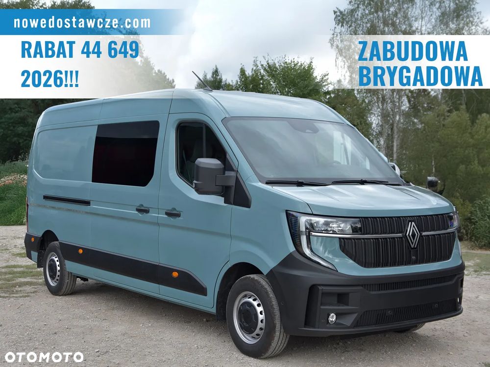 Renault Master Furgon Brygadówka 170KM L3H2 - 1