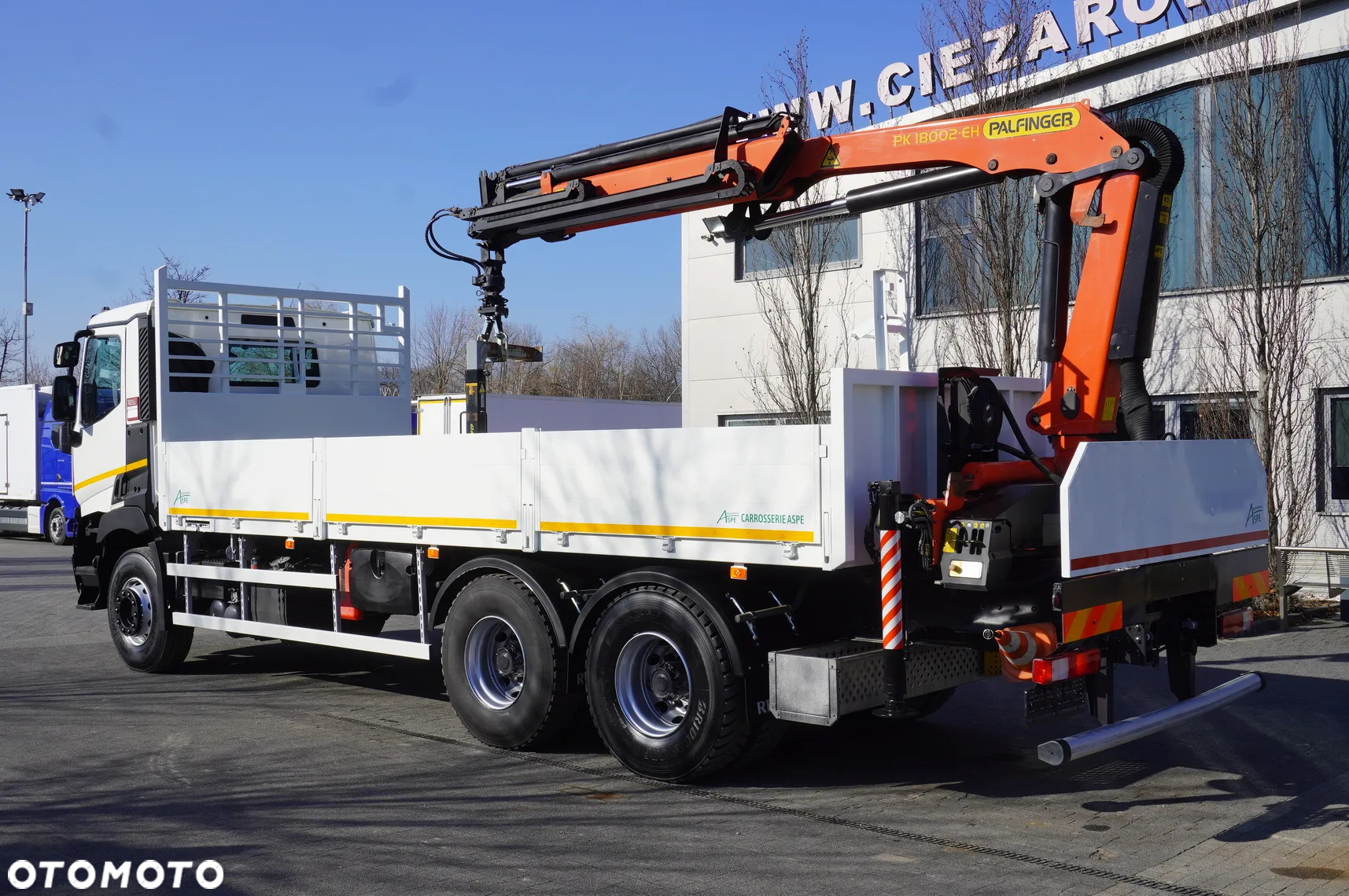 Renault C380 / 6x4 / HDS Palfinger PK 18002-EH 6000 kg - 3