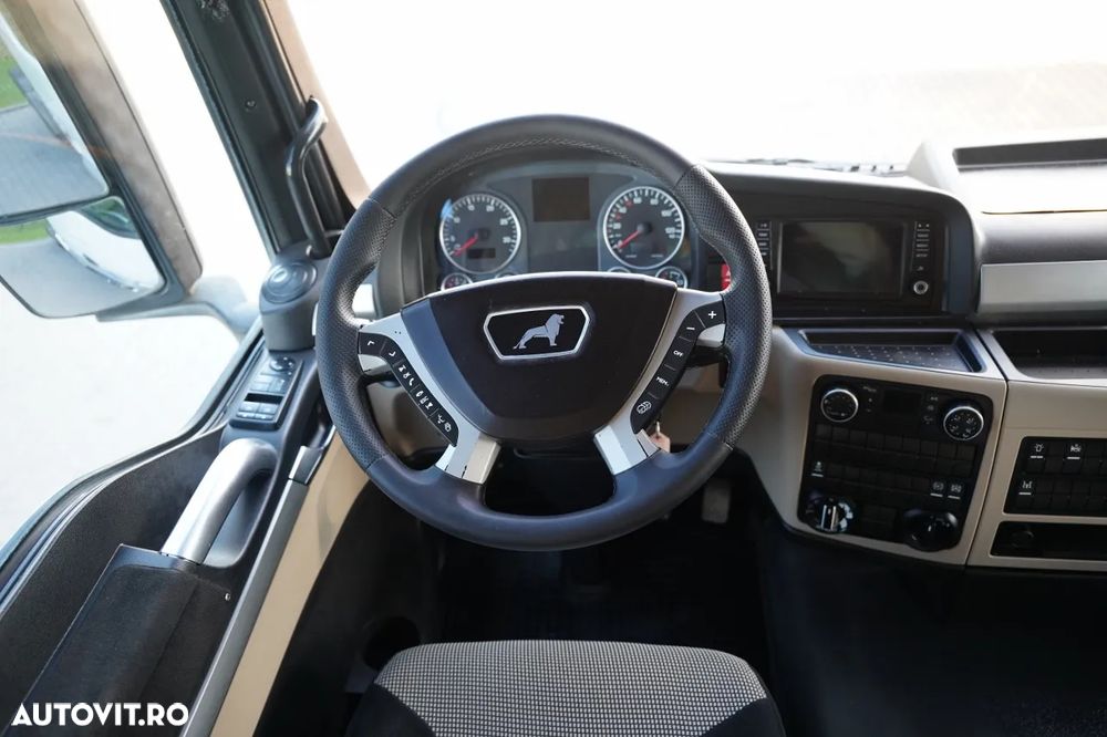 MAN TGX 18.500 / 4x4 / HIDRAULICĂ / HIDROPILARE / CABINĂ JOSĂ / EURO 6 / NAVIGAȚIE / - 30