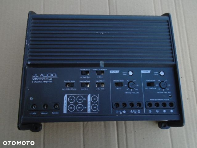 wzmacniacz samochodowy JL AUDIO XDM500/3v2 - 2