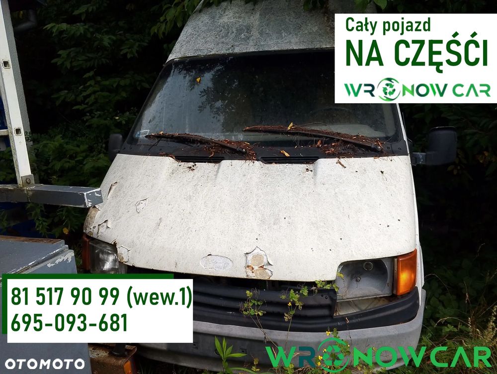 Ford Transit (86-92r.) 2.5D 68KM. Silnik 4AB Skrzynia. Cały na części GWARANCJA!!!!  Przód Tył Zestaw Komplet Drzwi Klapa Zderzak Błotnik Maska Grill Atrapa Szyba Pas Lampa Lusterko Boczki Fotel Kanapa Kokpit Deska Rozdzielcza Przełącznik Włącznik Sterownik Przewody Wiązka Instalacja Moduł Komputer Czujnik Listwa Pompa Alternator Wtryski Głowica Rozrusznik Kompresor Sprzęgło Dwumas Silnik Skrzynia ABS Klimatyzacji Paliwa Wspomagania Kolektor Turbina Przepustnica Zawór Chłodnica Koło Hak Belka Sanki Zawieszenie Mcpherson Półoś Amortyzator Wydech Tłumik Zacisk Most - 1