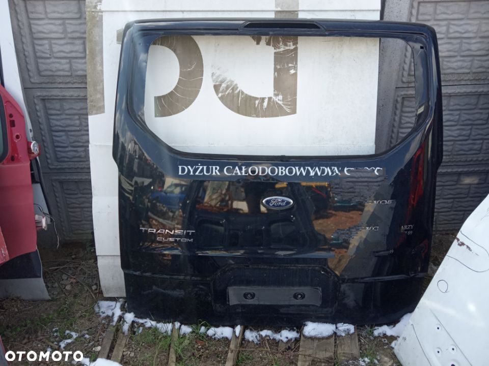 Ford Transit Custom klapa tylna tył pokrywa bagażnika - 1