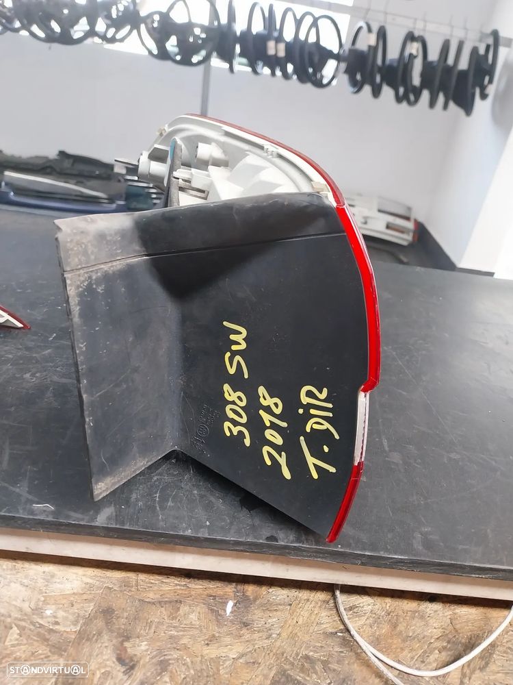 Farolim traseiro Peugeot 308 ano - 7