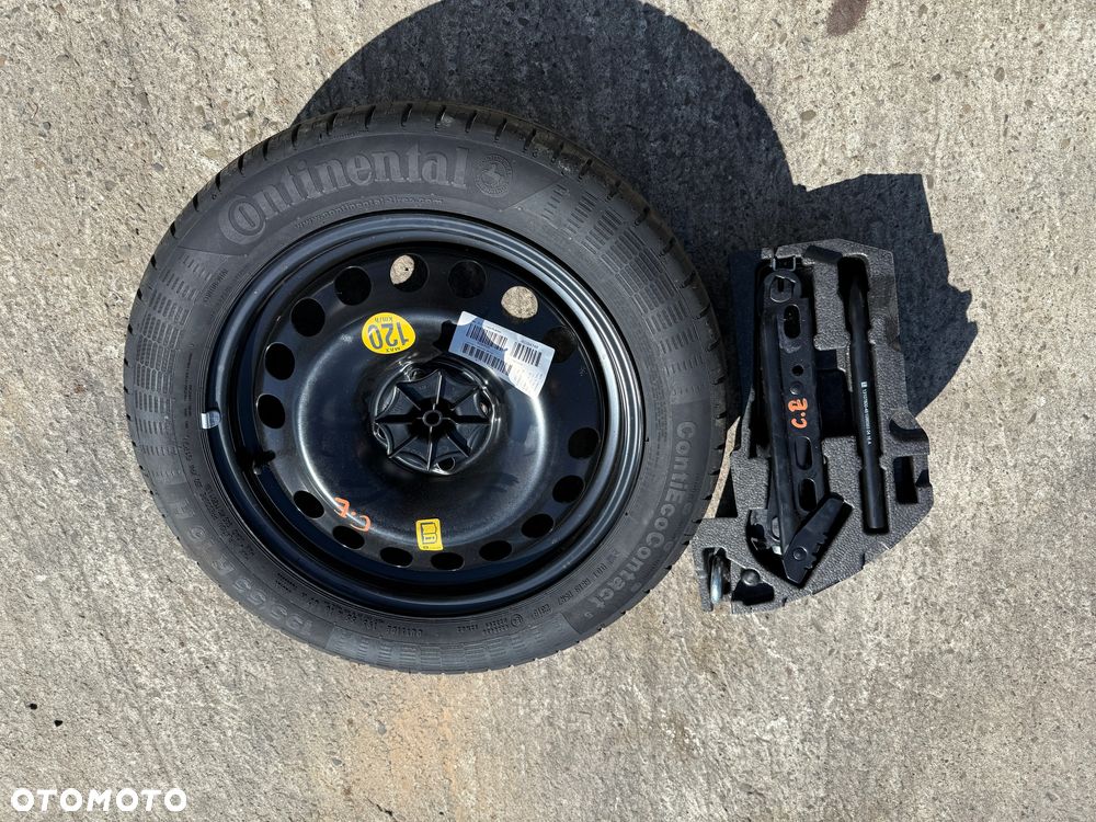 OPEL CORSA D E KOŁO ZAPASOWE LEWAREK PODNOŚNIK KLUCZ UCHO ZESTAW NAPRAWCZY - 1