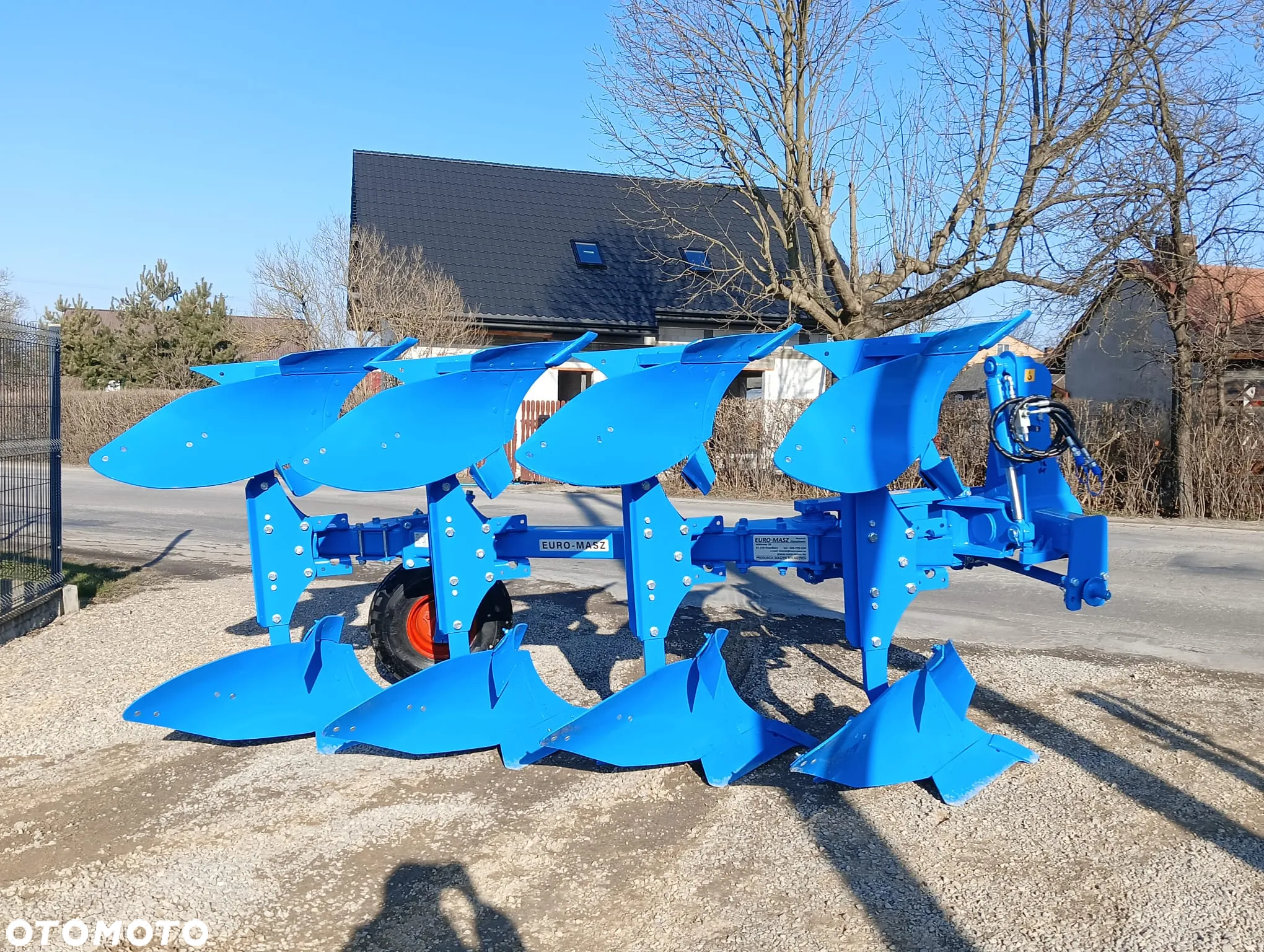 pług OBROTOWY/ jednobelkowy/ rama 120x120/ *akpil/ *euro-masz ODKŁADNICA/SKIBA/KRÓJ/KOŁO - 7