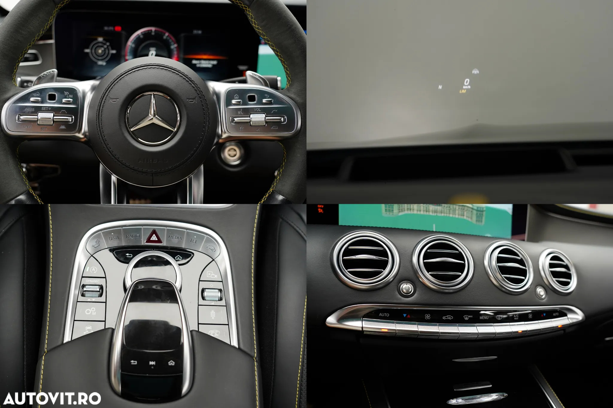 Mercedes-Benz S AMG 63 Coupe 4Matic+ AMG Speedshift 9G-MCT Yellow Night Edition - 19