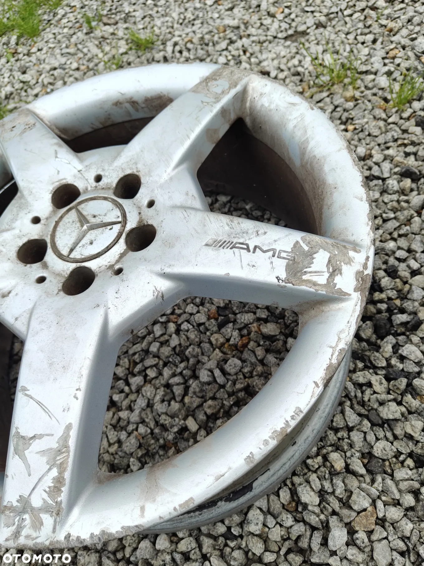 MERCEDES W209 CLK SLK 171 Felga aluminiowa AMG Oryginał 18 Do Regeneracji - 4