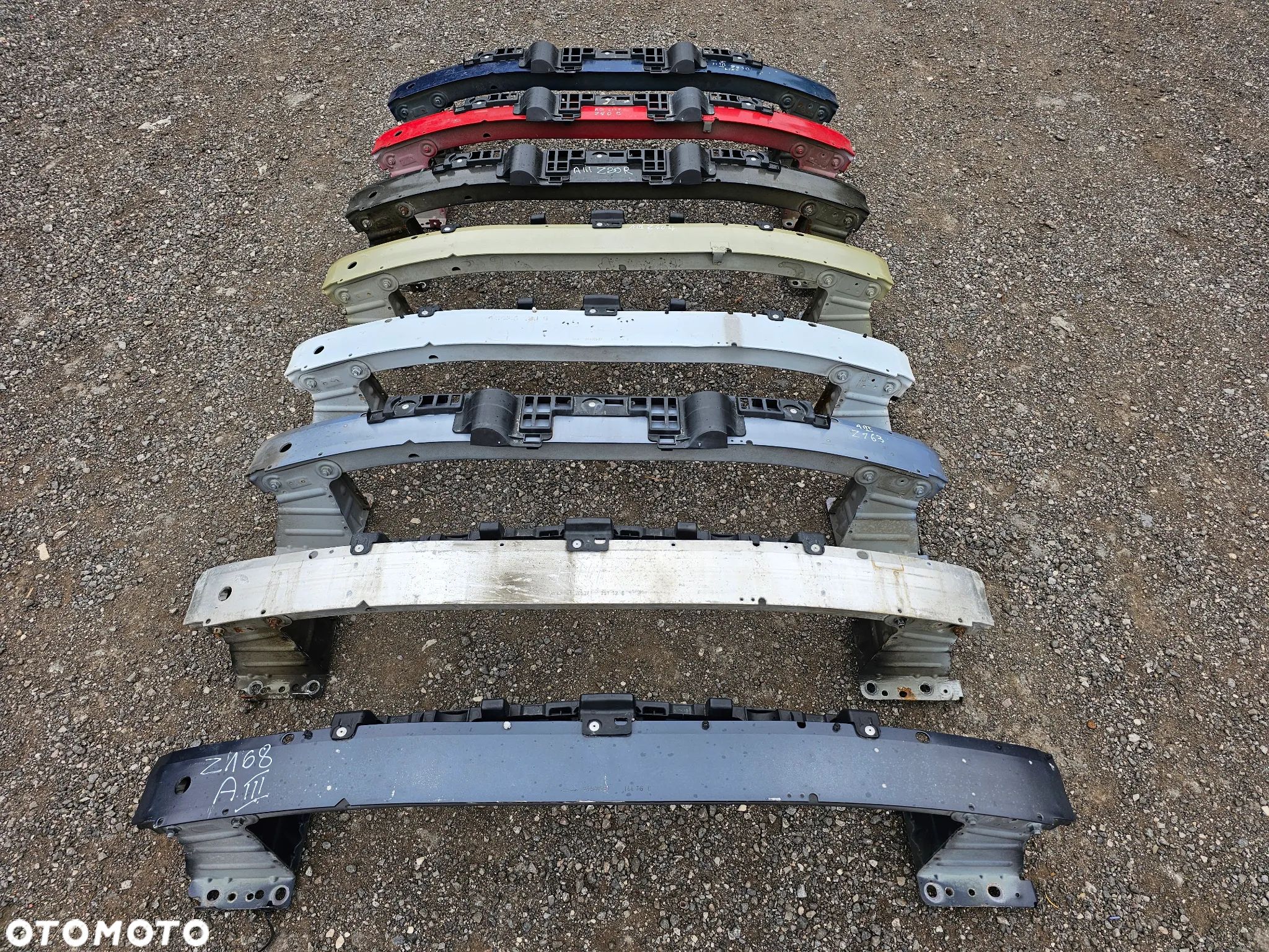 RÓŻNE KOLORY BELKA ZDERZAKA PRZEDNIEGO ABSORBERY ŚLIZG OPEL ASTRA H PRZED LIFT PO LIFT Z157 Y20Z Z163 Z20R Z177 Z21B Z168 Z155 Z50B Z40H Y474 Z20N Z167 - 1