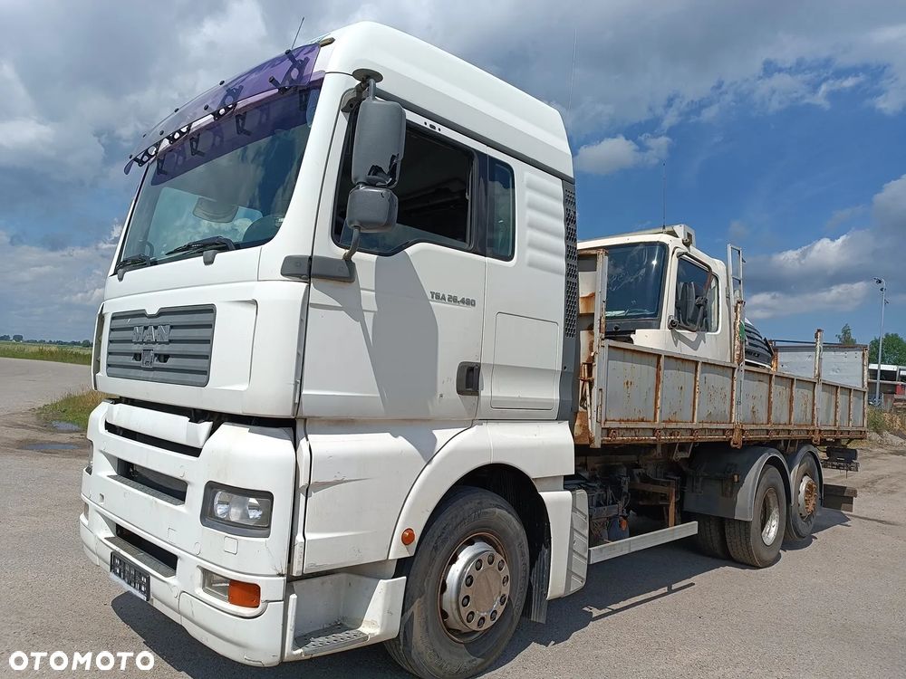 MAN TGA 26.480 6x2 OŚ WLECZONA SKRĘTNA - 1