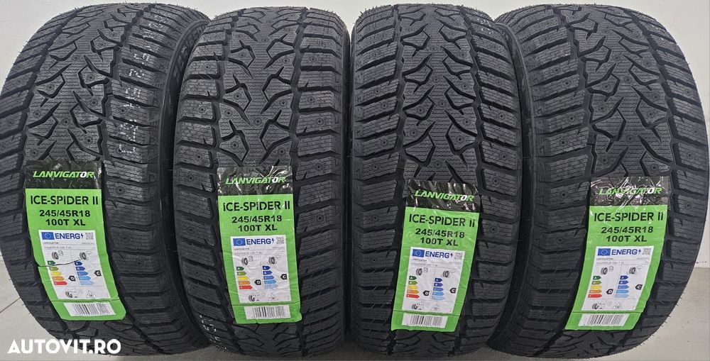 245/45 R18, 100T, LANVIGATOR Icespider XL, Anvelope de iarna M+S - 1