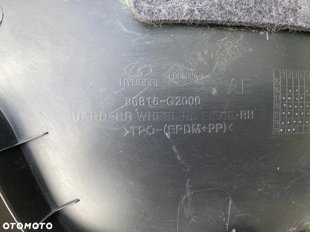 NADKOLE PRZÓD PRZEDNIE PRAWE HYUNDAI IONIQ 18-21 86816-G2000 - 4