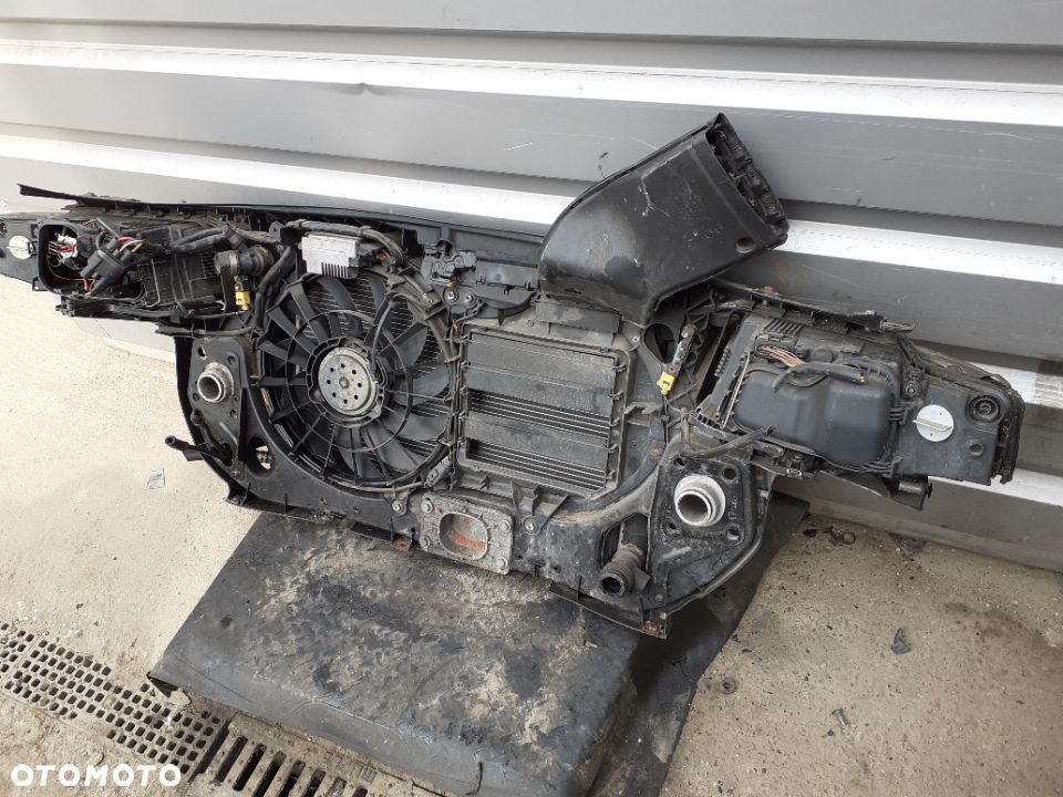 Y9 / Audi A4 B6 Cabrio Pas Przedni Wzmocnienie Czołowe Chłodnica 3.0 3.2 Benzyna - 6
