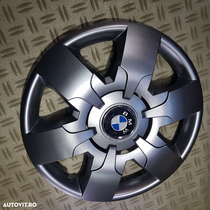 Capace roti BMW r16  la set de 4 buc,Capace janta aliaj,Embleme - 2