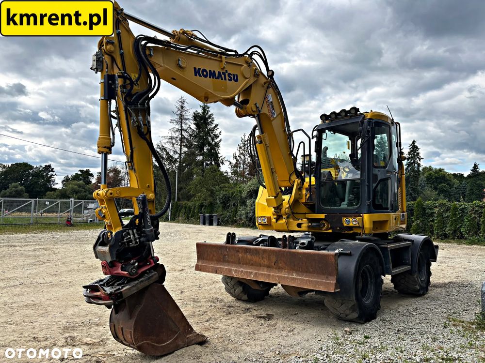 Komatsu PW 118 MR-11 KOPARKA KOŁOWA 2018R. ENGCON | 98 WACKER 9503 100 TAKEUCHI TB295 TEREX TW 110 LIEBHERR 311 309 YANMAR MECALAC 714 CAT 313 JCB 130, 145 - 7