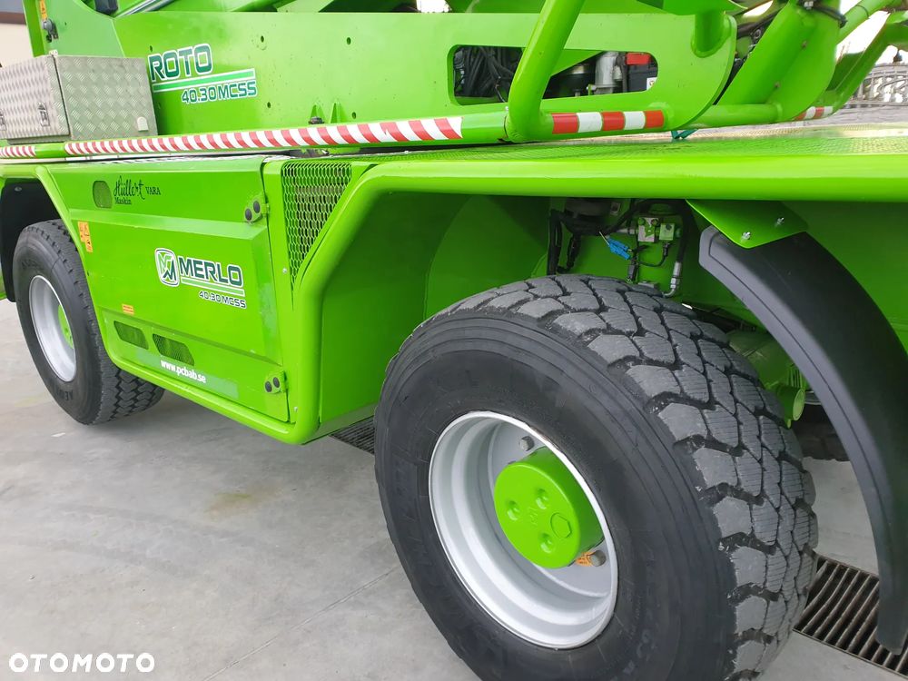Merlo ROTO 4030 MCSS KOSZ/WCIĄGARKA/WIDŁY HYD,PILOT SPROWADZONA PIĘKNY STAN - 39