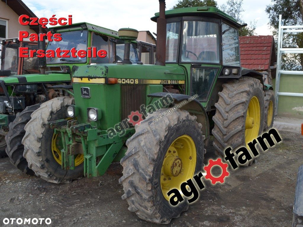 John Deere 4040s części, skrzynia biegów, silnik - 1