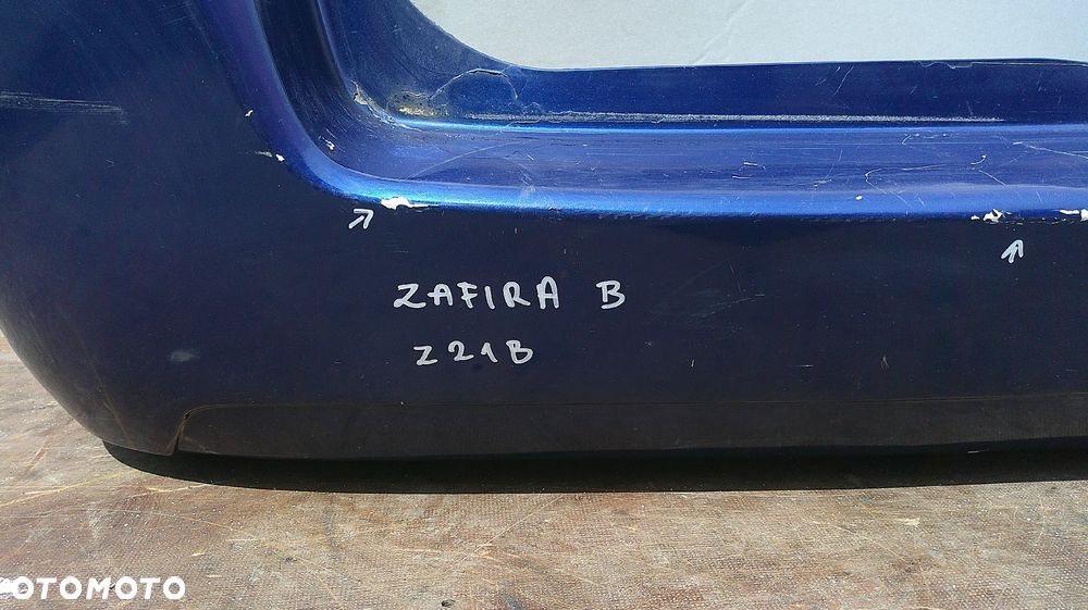 OPEL ZAFIRA B ZDERZAK TYLNY Z21B - 8