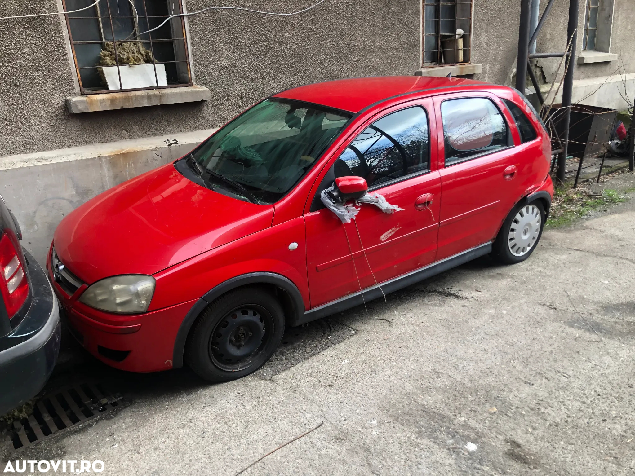 Capota fata motor Opel Corsa C facelift rosu 2005 - 2