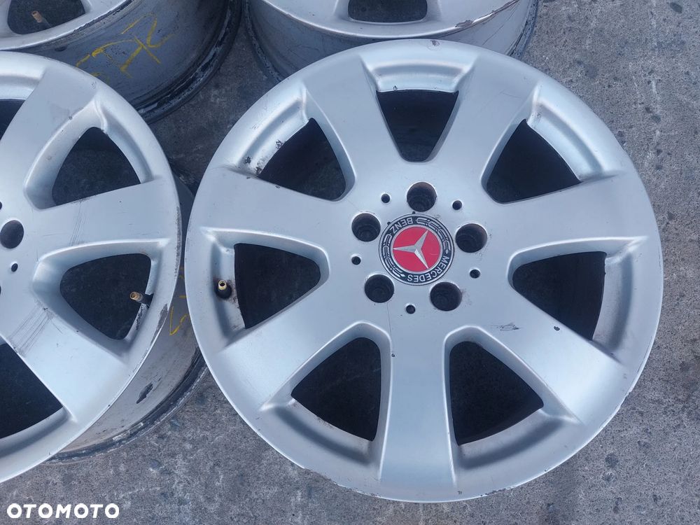 MERCEDES ML 163 164 FELGI ALUMINIOWE R17 7.5J ET56 5X112 OE MERCEDES BENZ A2514011002 PROSTE! - 3