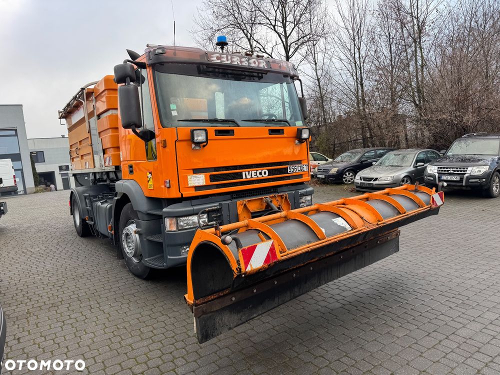 Iveco Eurotech 190E27 Hakowiec Solarka Piaskarka Specjalny Tylko 101tys km - 2