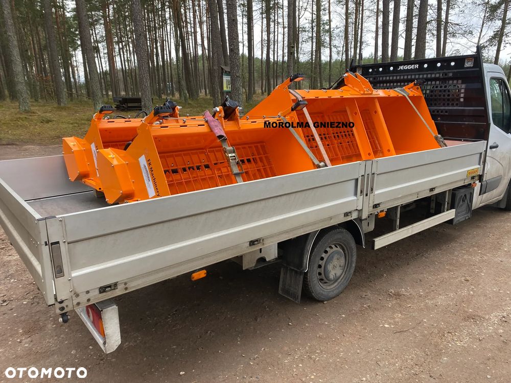Posypywarka solarka samozaładowcza FK MACHINERY SAND MASTER/SAND PADAWAN 1,2 m–2,4 m – profesjonalna posypywarka drogowa do soli i piasku - 8