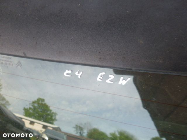 KLAPA TYŁ TYLNA KOMPLETNA CITROEN C4 HB 04- KOLOR EZW - 12
