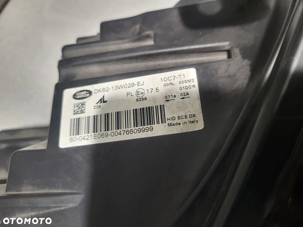 LAND ROVER L494 SPORT XENON KOMPLET LAMP DK62-13W029-EJ / DK62-13W030-EJ - 9