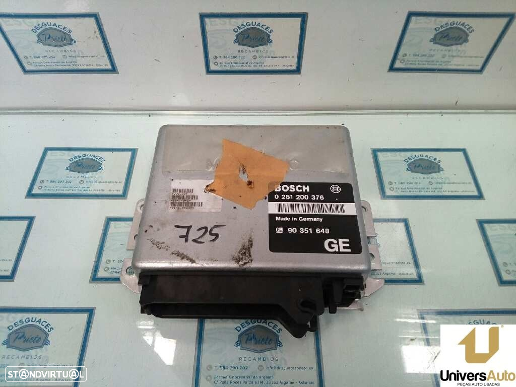 CENTRALINA MOTOR UCE OPEL VECTRA A FASTBACK 1988 -0261200376 - 3