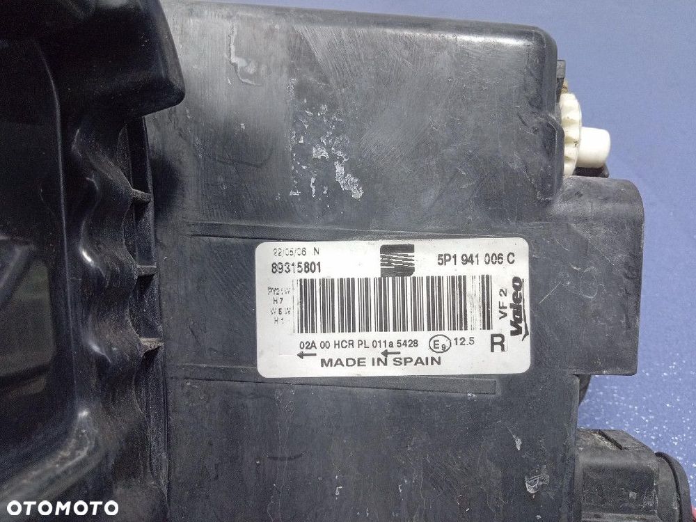 SEAT LEON II 2 05- REFLEKTOR PRAWY LAMPA PRZÓD PRAWA 5P1941006C - 9