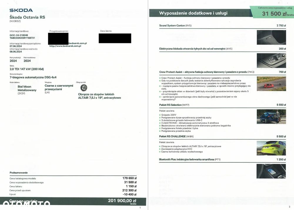 Skoda Octavia 2.0 TDI 4x4 RS DSG - 23