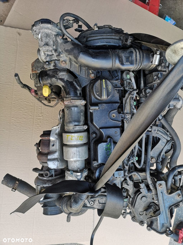 FORD FIESTA MK7 SILNIK KOMPLETNY 1.6 TDCI TZJB MAŁY PRZEBIEG 127 TYŚ KM