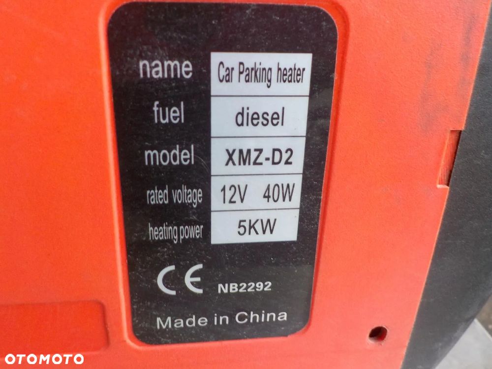 OGRZEWANIE POSTOJOWE DIESEL 12V - 4