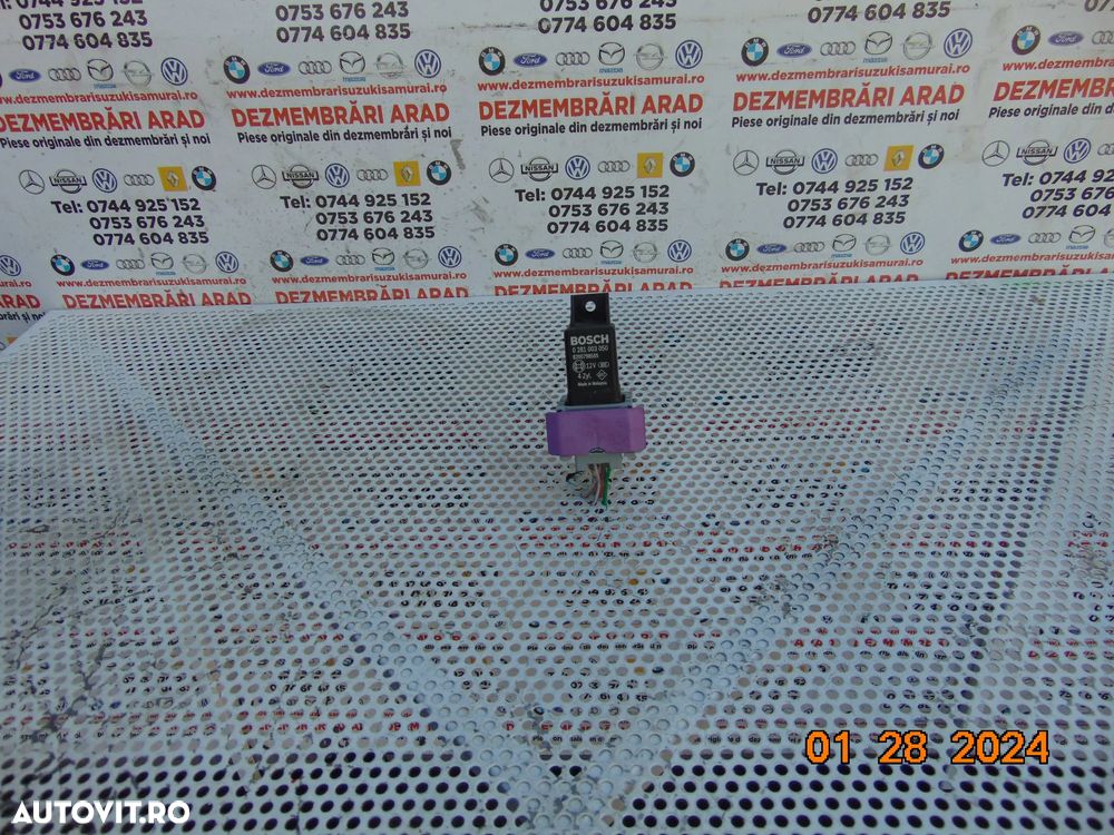Releu Bujii Renault Scenic 3 megane 3Nissan Qashqai X Trail t32 Trafic Opel Vivaro 1.6 cod - 2