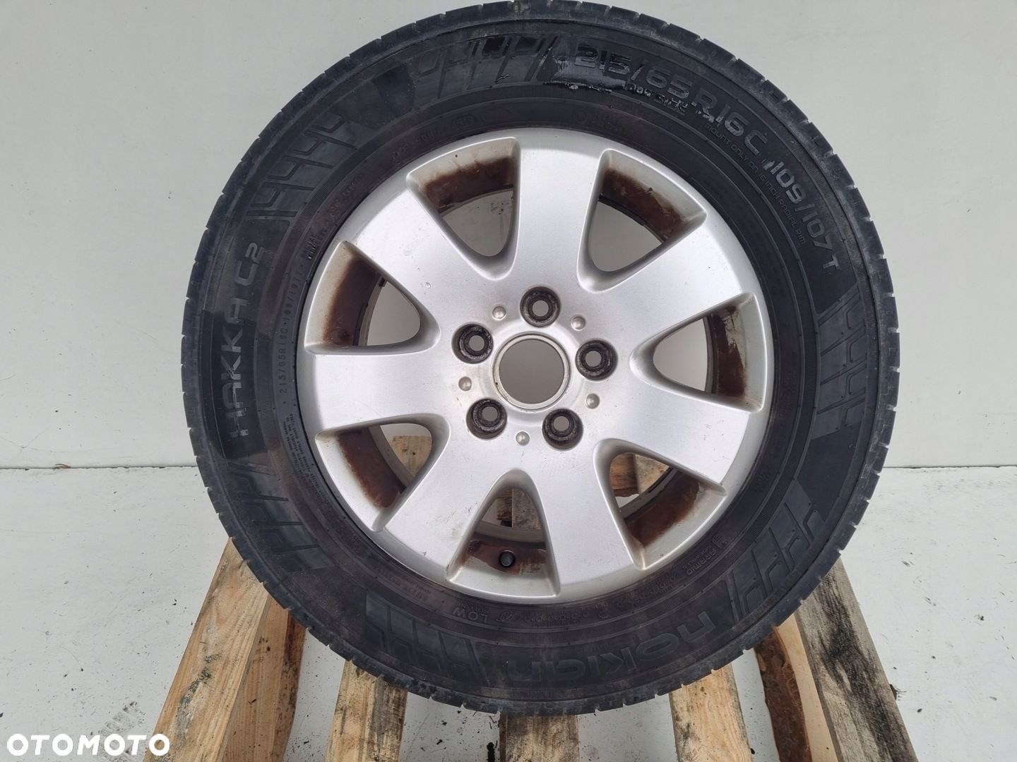 VW Transporter T5 T6 KOŁO ZAPASOWE Zapas felga 215/65 R16C 7H0601025E - 1