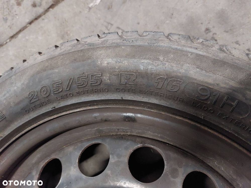 KOŁO ZAPASOWE ZAPAS  5x100 6,5Jx16 ET42 FI57,1 205/55R16 VW GOLF - 3