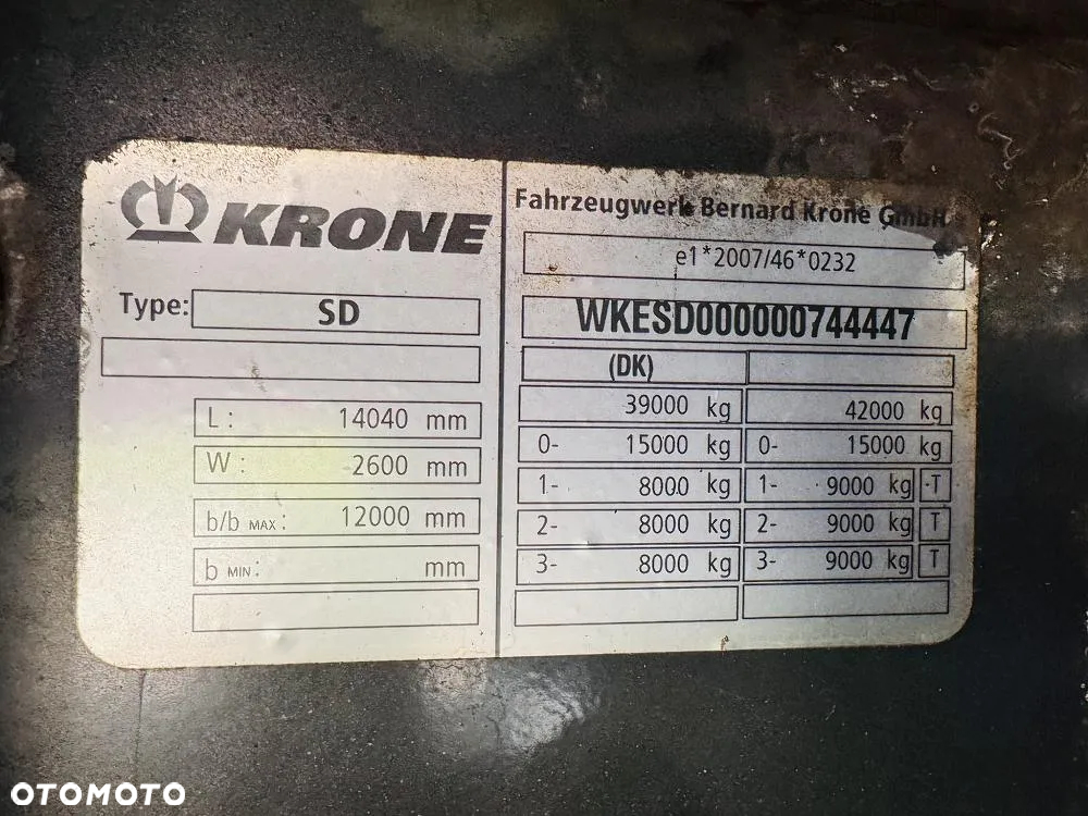 Krone Thermo King SLXe400 , DOPPELSTOCK - 22