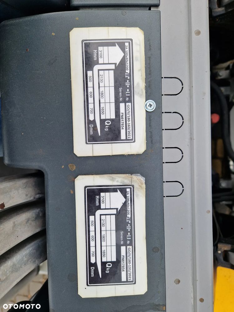 Jungheinrich TFG 430 / LPG / Udźwig  3 tony / Duplex /  Przesuw Boczny / 2020 r. - 9