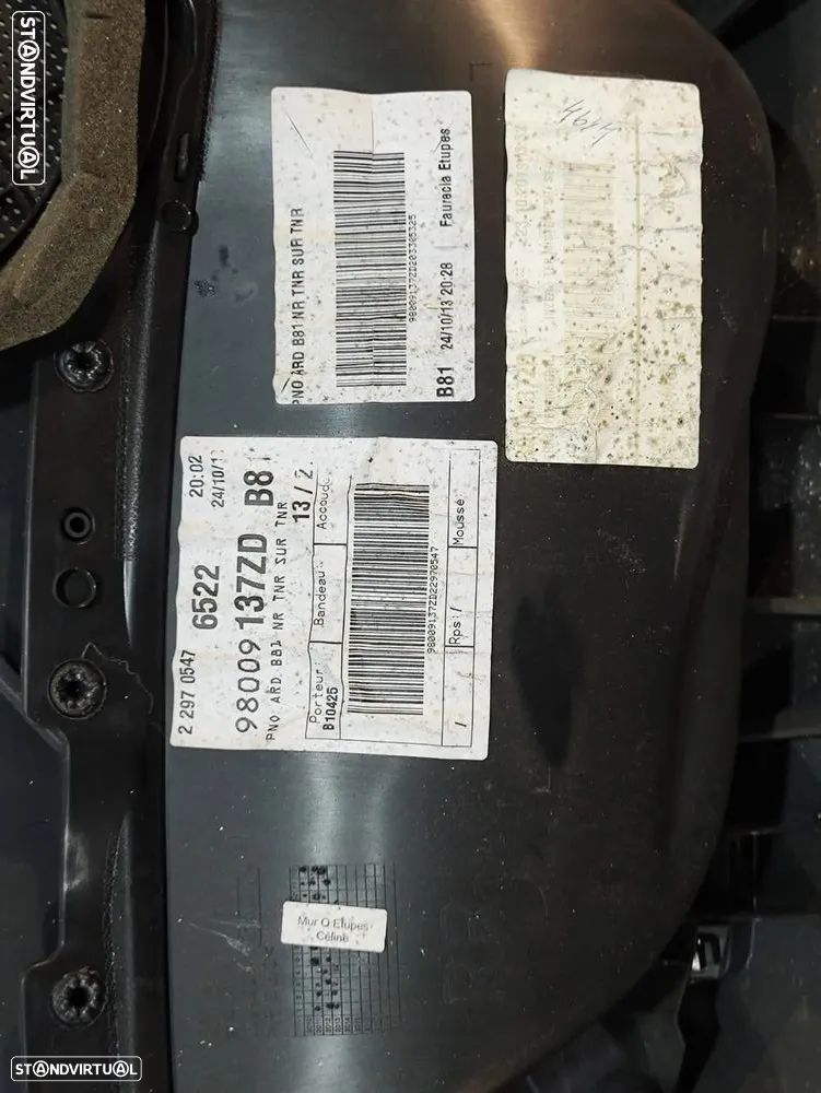 Conjunto quartelas frente traseira esquerda direita Citroen DS5 - 13