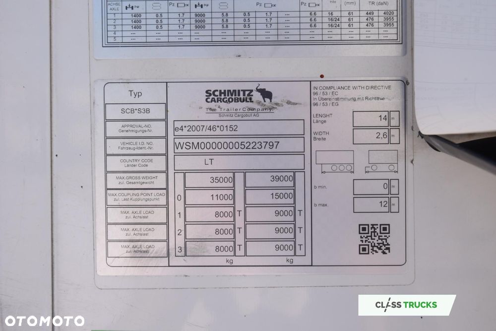 Schmitz Cargobull SKO FP 60 ThermoKing SLXi 300 - 15