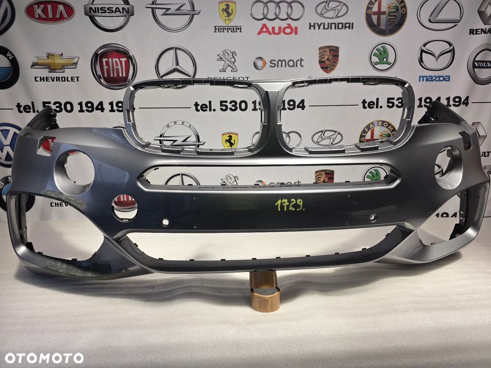 BMW X5 F15 M-PAKIET 13- ZDERZAK PRZEDNI PRZÓD , NR 51118054014 / 8054014 , NR AUKCJI NZ1729 - 1