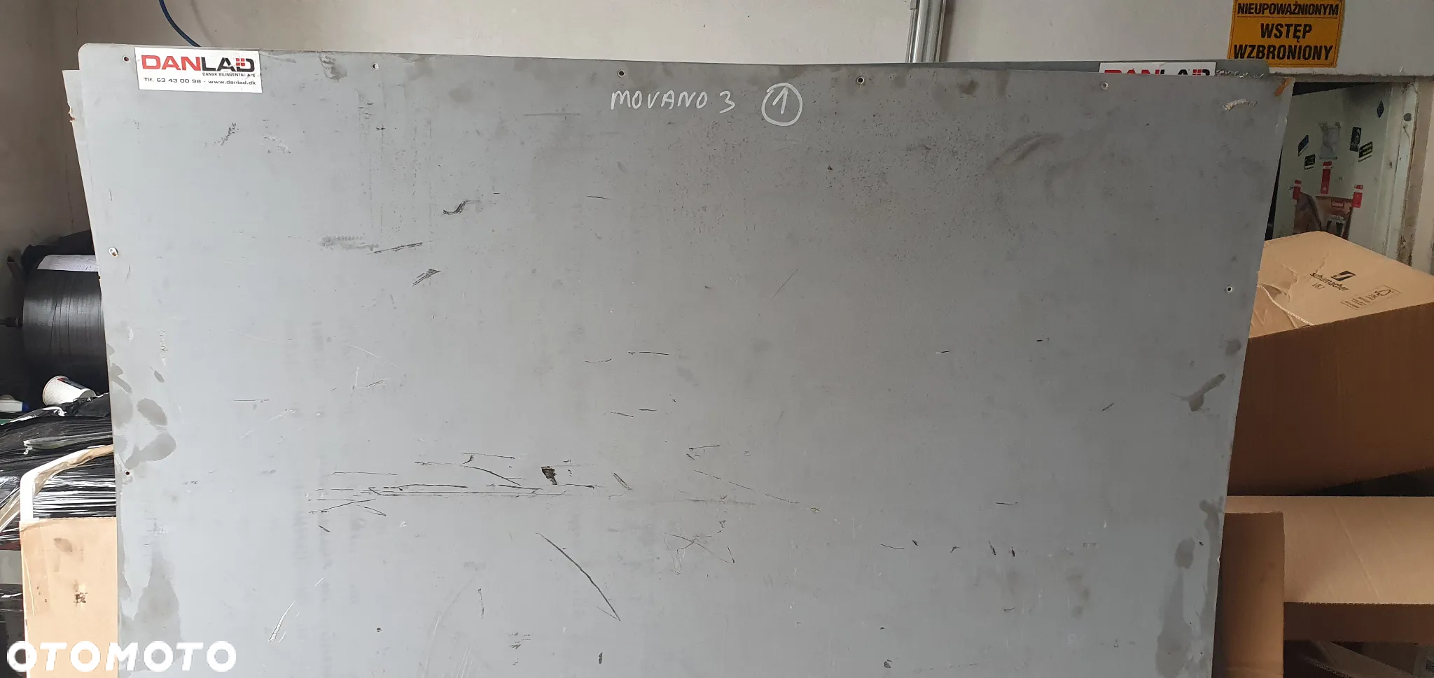 Boczek tapicerka płyta paki Opel Movano III - 2