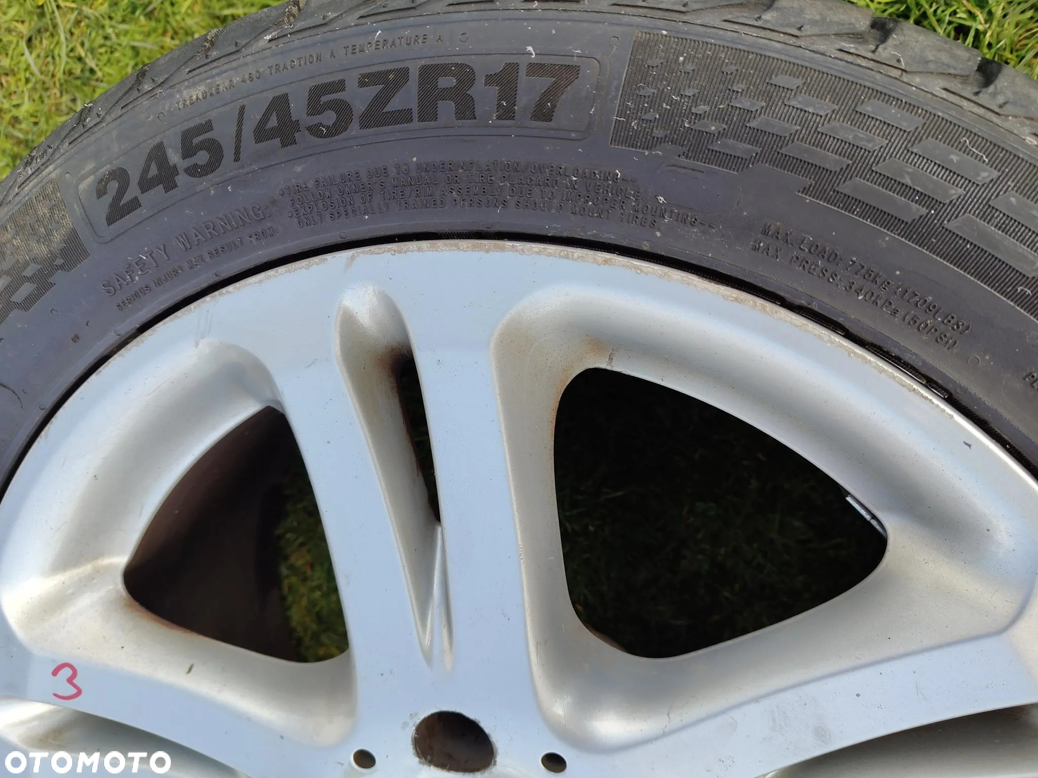 MERCEDES W211 LIFT KOŁA Felgi Aluminiowe Opony letnie 5X112 17 Avantgarde Oryginał - 17